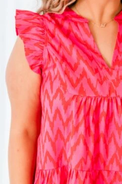 Enjoy The View Dress, Hot Pink -Chic Soul Store EnjoyTheViewDress HotPink 3