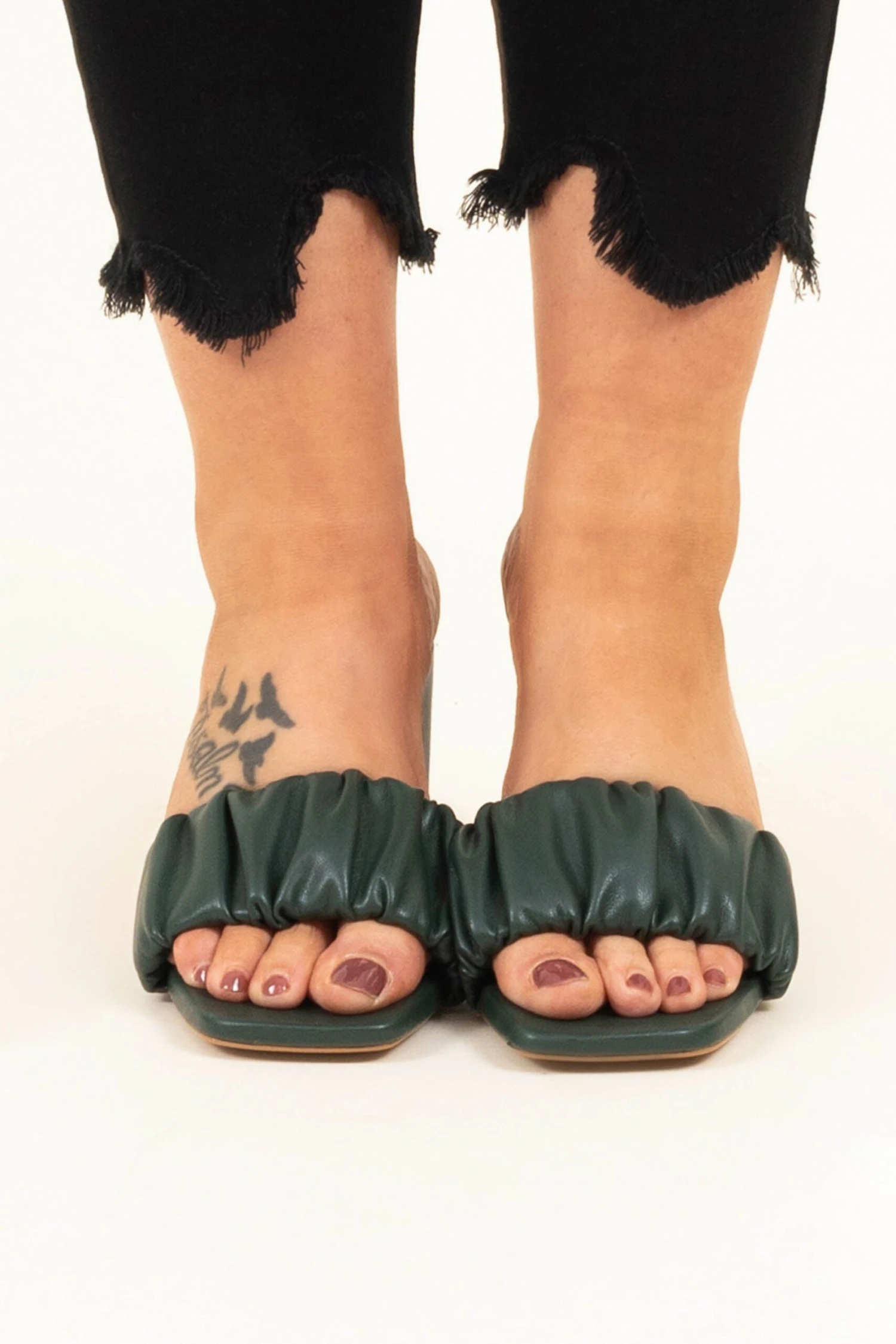 Evenings In The City Heels, Forest Green 6 Evenings In The City Heels, Forest Green - Image 4