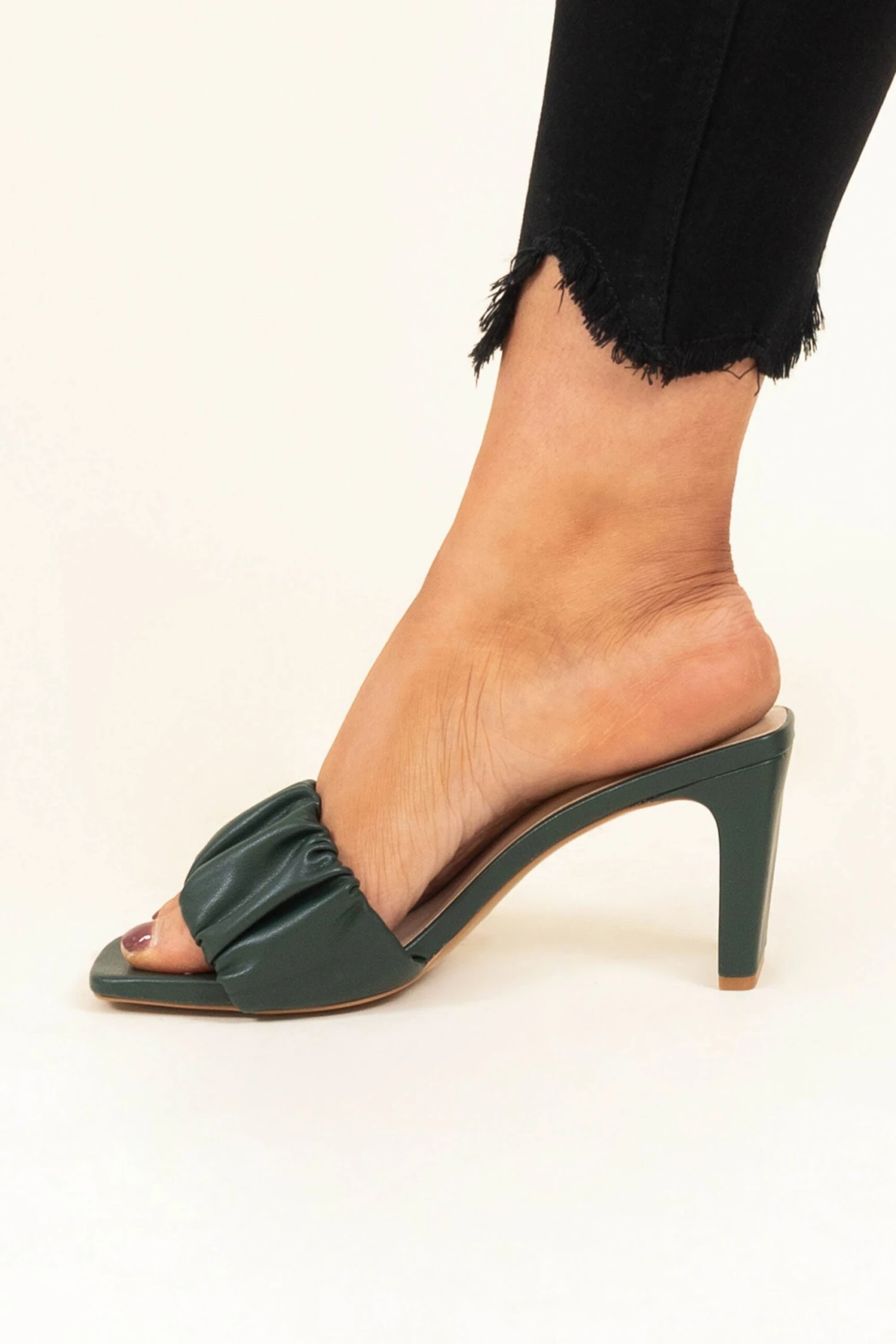 Evenings In The City Heels, Forest Green 5 Evenings In The City Heels, Forest Green - Image 3