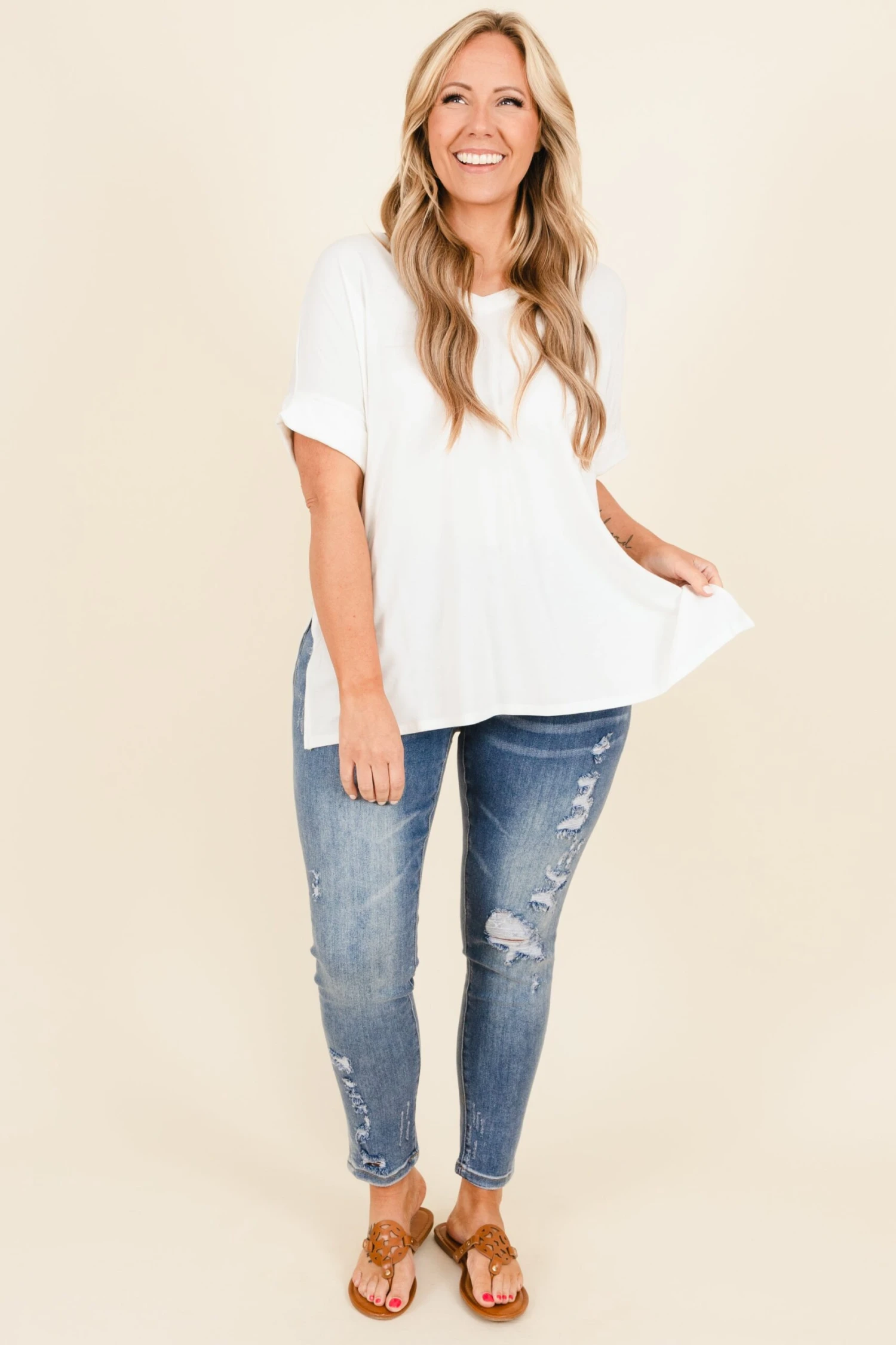 Every Step We Take Jeans, Medium Wash 6 Every Step We Take Jeans, Medium Wash - Image 4