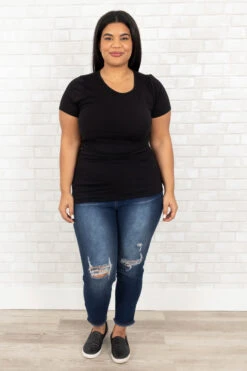 Everyday Is A Good Day Top, Black 9 Everyday Is A Good Day Top, Black -Chic Soul Store EverydayIsAGoodDayTop Black 0067