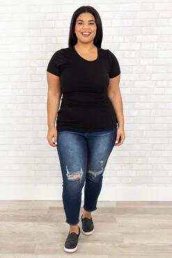 Everyday Is A Good Day Top, Black 10 Everyday Is A Good Day Top, Black -Chic Soul Store EverydayIsAGoodDayTop Black 0069