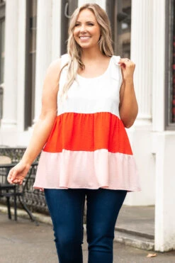 Everything You Dreamed Top, Coral
