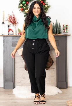 Exciting Moments Top, Green -Chic Soul Store ExcitingMomentsTop Green 0436