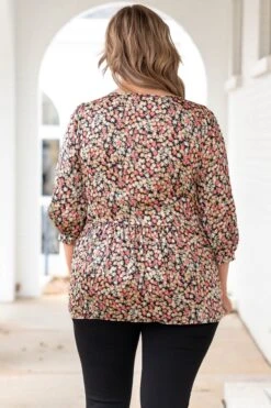 Exploring Gardens Top, Black 12 Exploring Gardens Top, Black -Chic Soul Store ExploringGardensTop Black 8581