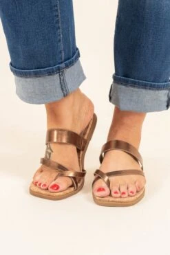 Exploring New Places Sandals, Bronze -Chic Soul Store ExploringNewPlacesSandals Bronze 9778