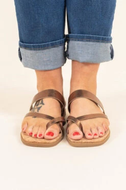 Exploring New Places Sandals, Bronze -Chic Soul Store ExploringNewPlacesSandals Bronze 9779