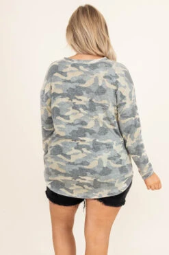 Express Yourself All The Way Top, Army Olive -Chic Soul Store ExpressYourselfAllTheWayTop ArmyOlive 9197