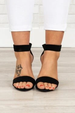 Fairytale Dreams Heels, Black -Chic Soul Store FairytaleDreamsHeels Black 9431