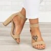 Fairytale Dreams Heels, Camel -Chic Soul Store FairytaleDreamsHeels Camel 9425
