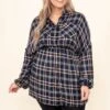 Fall Experiences Tunic, Navy -Chic Soul Store FallExperiencesTunic Navy 2