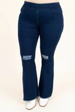 Far Travels Jeggings, Denim -Chic Soul Store FarTravelsJeggings Denim 2