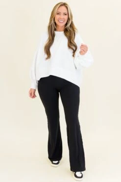 Fast And Flirty Leggings, Black 11 Fast And Flirty Leggings, Black -Chic Soul Store FastAndFlirtyLeggings Black 7