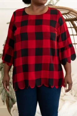 Fast Challenges Top, Red -Chic Soul Store FastChallengesTop Red 9884