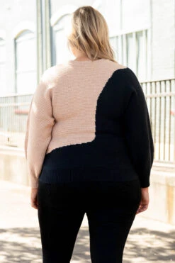 Fearless Beauty Sweater, Black -Chic Soul Store FearlessBeautySweater Black 8180