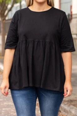 Fearless Soul Top, Black 12 Fearless Soul Top, Black -Chic Soul Store FearlessSoulTop Black 0111