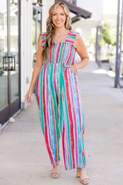 Feature Me Jumpsuit, Multi 11 Feature Me Jumpsuit, Multi -Chic Soul Store Feature Me Jumpsuit Multi 3