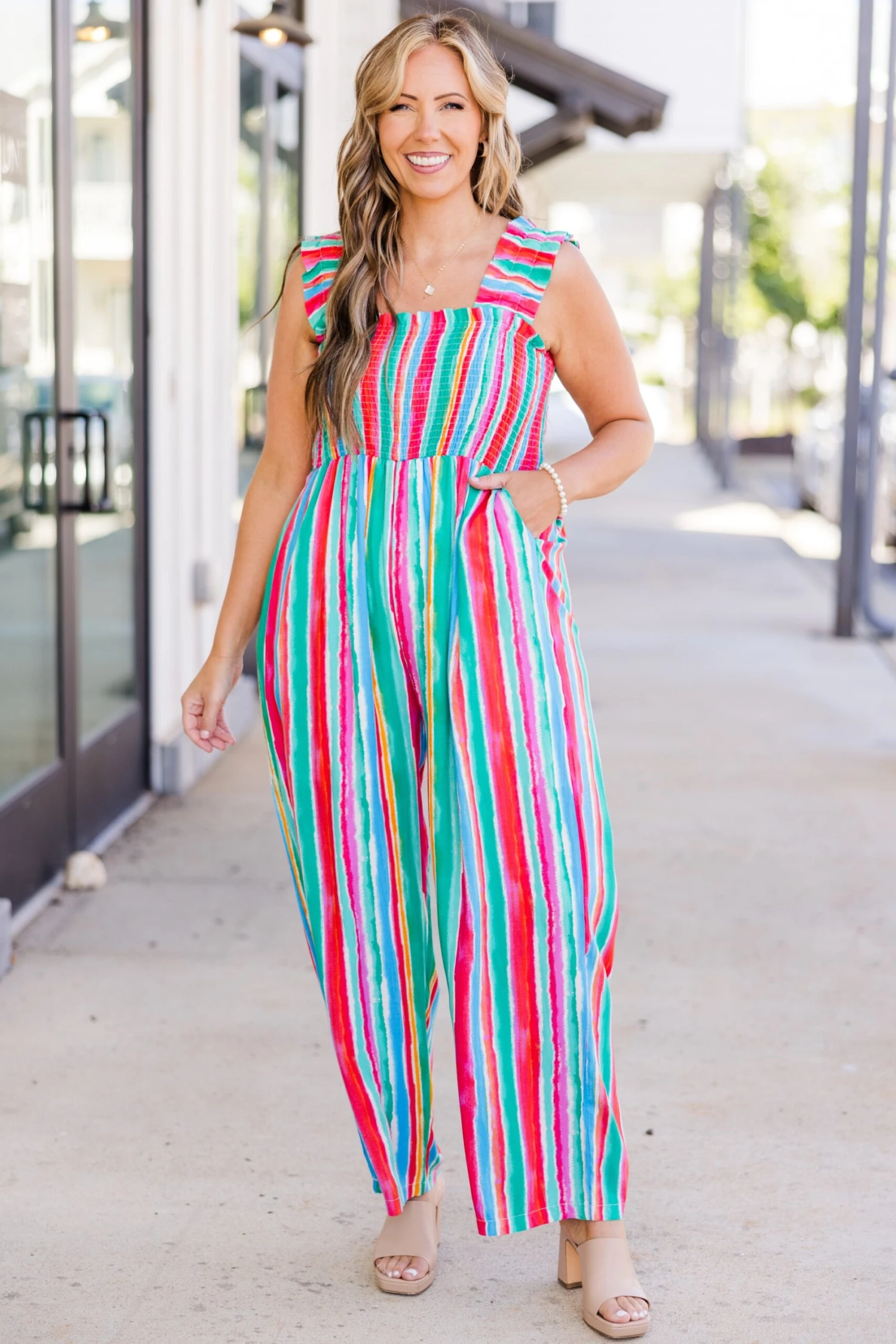 Feature Me Jumpsuit, Multi 5 Feature Me Jumpsuit, Multi - Image 3