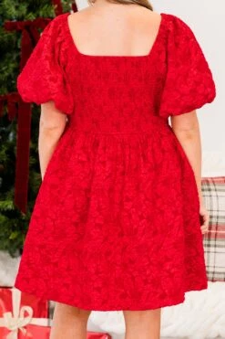 Feel The Magic Dress, Red -Chic Soul Store FeelTheMagicDress Red 9
