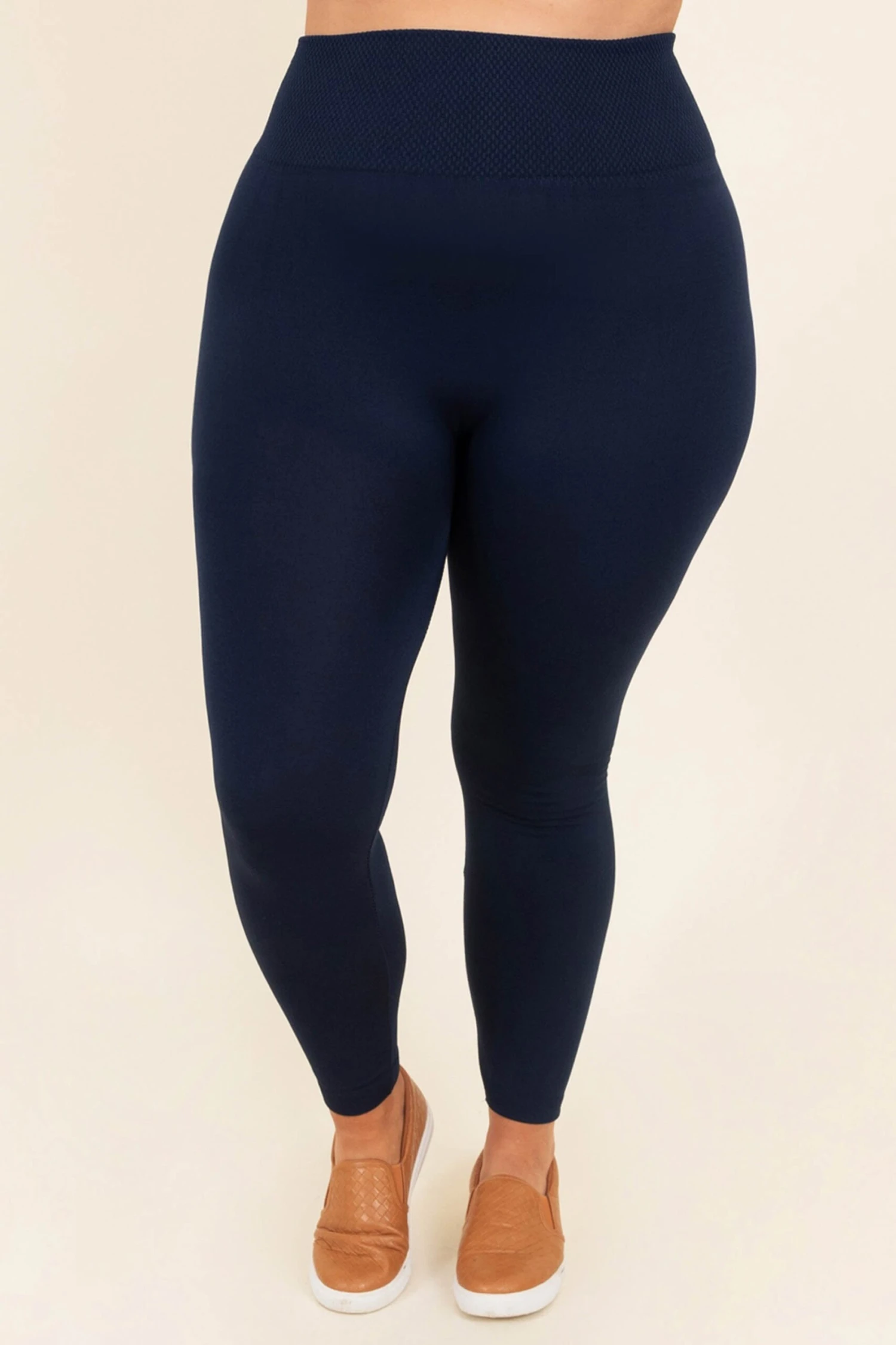 Feeling Active Leggings, Navy 5 Feeling Active Leggings, Navy - Image 3