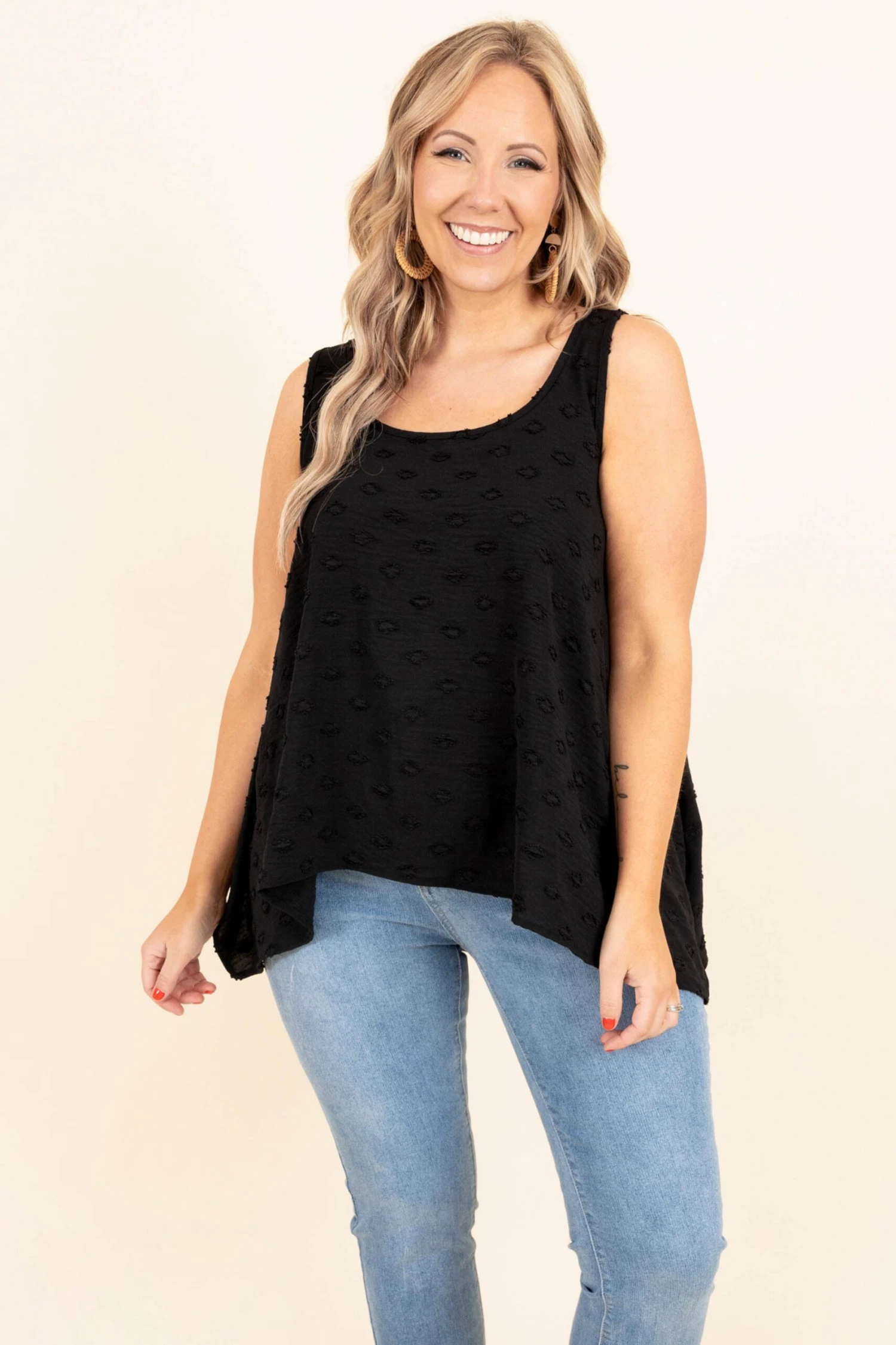 She's All Mine Tank, Black 3 She's All Mine Tank, Black