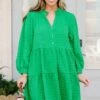 Feels Like Yesterday Dress, Kelly Green -Chic Soul Store FeelsLikeYesterdayDress KellyGreen 5