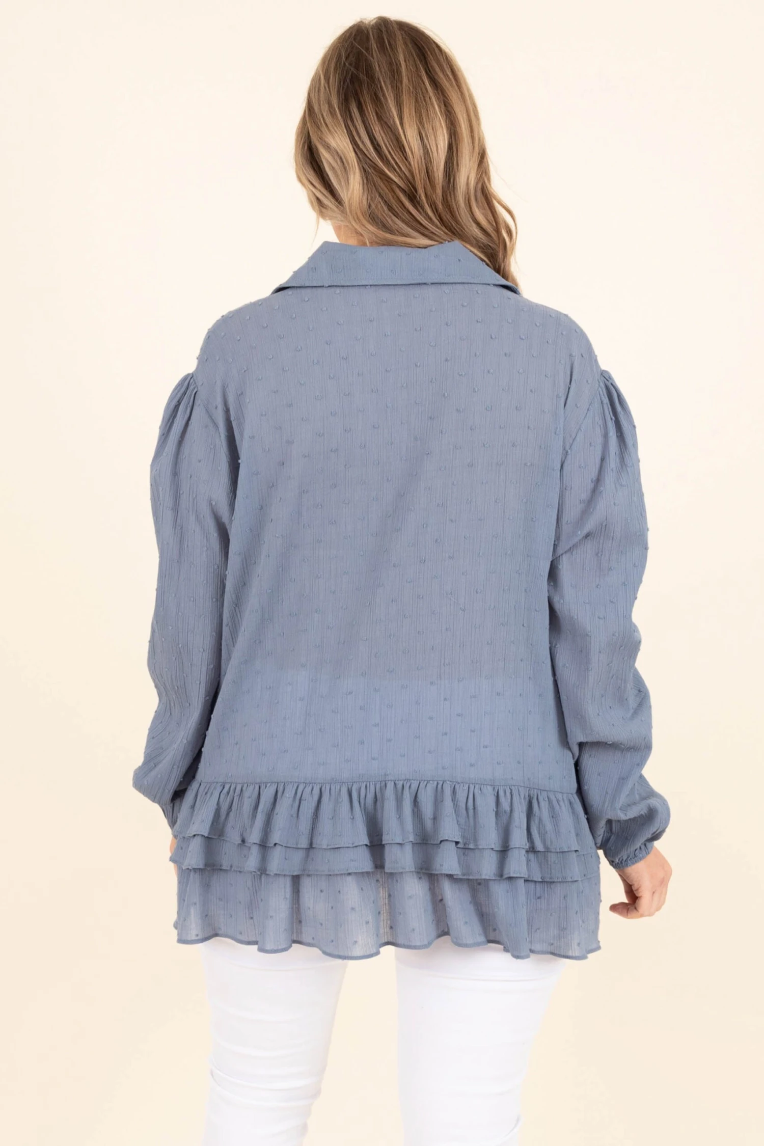 Filled With Memories Top, Blue 7 Filled With Memories Top, Blue - Image 5