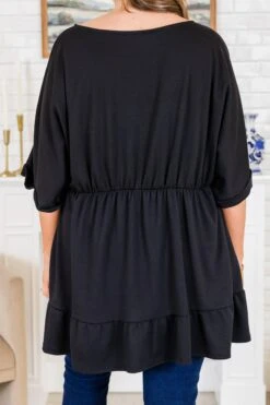 Find Balance Tunic, Black -Chic Soul Store FindBalanceTunic Black 1