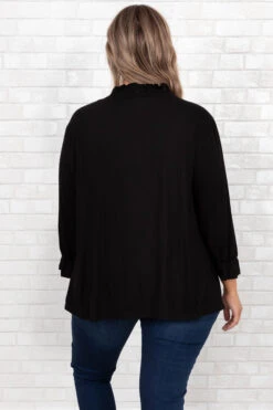 Find Happiness Top, Black -Chic Soul Store FindHappinessTop Black 8576