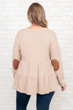 Find Your Inner Magic Top, Taupe -Chic Soul Store FindYourInnerMagicTop Taupe 9852