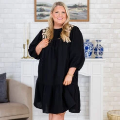 Finding My Love Dress, Black