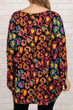 Blissful Thinking Top, Black Multi 12 Blissful Thinking Top, Black Multi -Chic Soul Store FindingMyWayBackTop BlackMulti