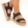Fireflies Blinking Sandals, Black 1 Fireflies Blinking Sandals, Black -Chic Soul Store FirefliesBlinkingSandals Black 6