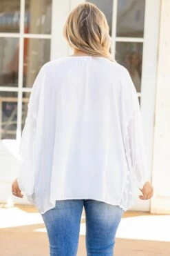 Flashback Friday Top, Ivory -Chic Soul Store FlashbackFridayTop Ivory 1197