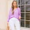 Float Away With Me Top, Lavender -Chic Soul Store FloatAwayWithMeTop 2024 05 15T15 31 46.800Z