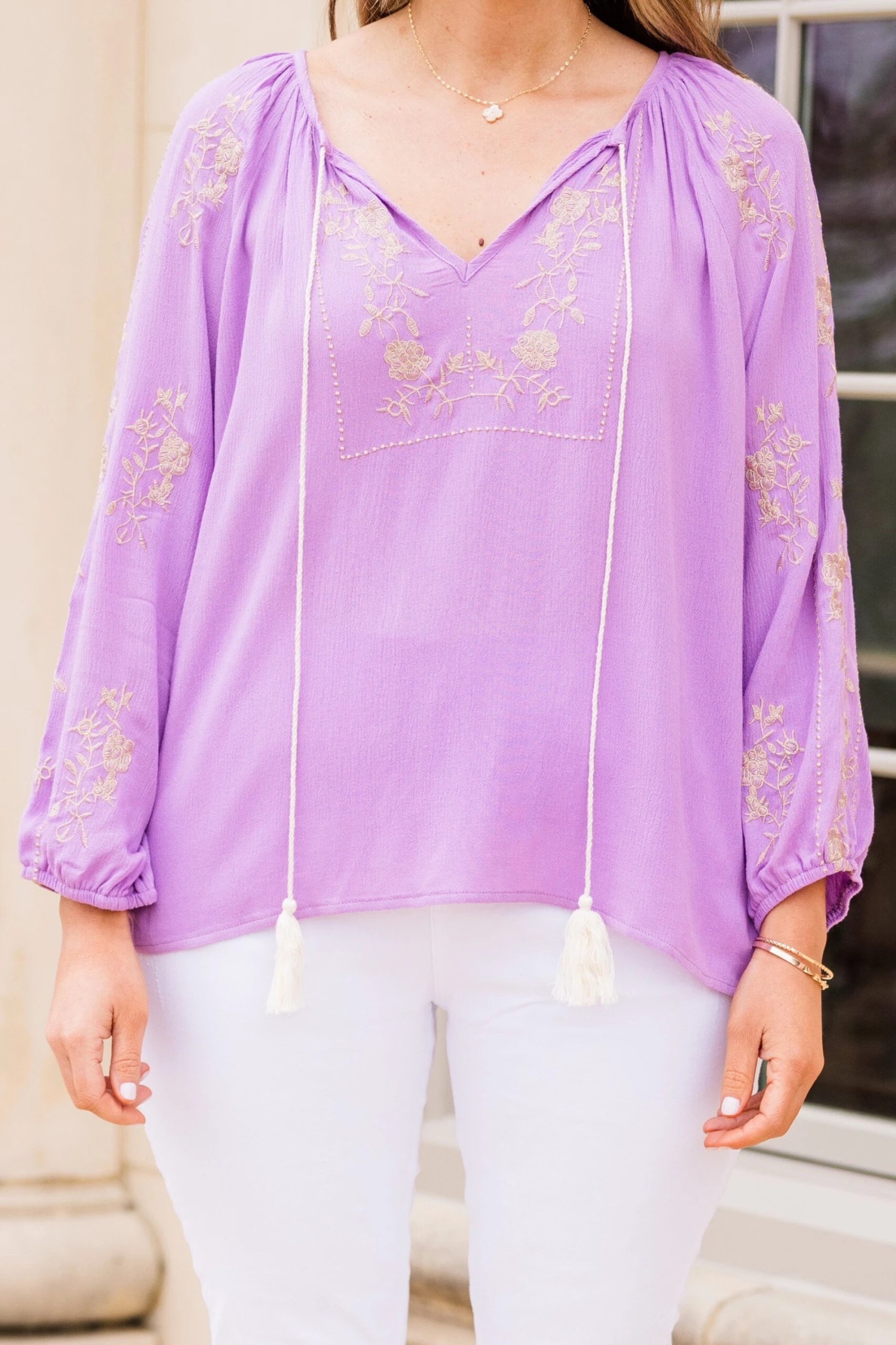 Float Away With Me Top, Lavender 8 Float Away With Me Top, Lavender - Image 6