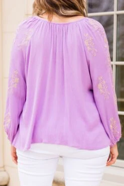 Float Away With Me Top, Lavender 15 Float Away With Me Top, Lavender -Chic Soul Store FloatAwayWithMeTop Lavender