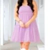 Flower Petals Dress, Lavender -Chic Soul Store FlowerPetalsDress Lavendar 14 a9561eda 30e8 4002 a363 c8c7a4f8089b