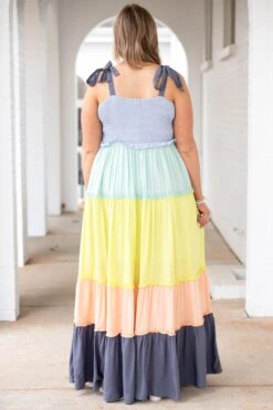 Fly Away Dress, Blue Ink -Chic Soul Store FlyAwayDress BlueInk 1964