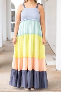 Fly Away Dress, Blue Ink -Chic Soul Store FlyAwayDress BlueInk 1965