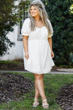 Follow Me Around Dress, Ivory 9 Follow Me Around Dress, Ivory -Chic Soul Store FollowMeAroundDress Ivory 4