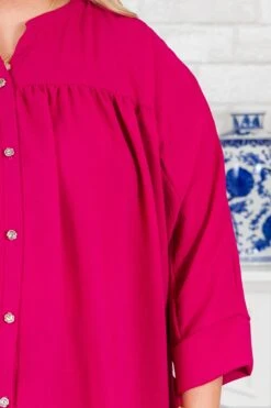 Fond Reflections Top, Pink -Chic Soul Store FondReflectionsTop Pink 2