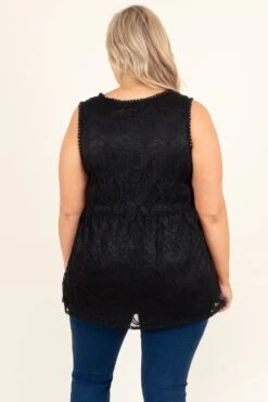 For What It's Worth Top, Black -Chic Soul Store ForWhatIt sWorthTop Black 5060