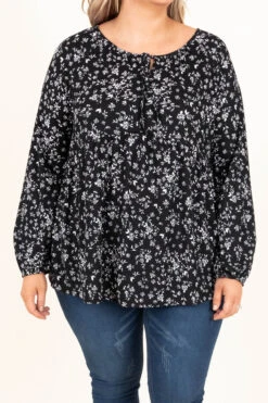 Forever And Always Tunic, Black -Chic Soul Store ForeverAndAlwaysTunic Black 9607