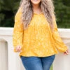 Forever And Always Tunic, Mustard 1 Forever And Always Tunic, Mustard -Chic Soul Store ForeverAndAlwaysTunic Mustard 8432