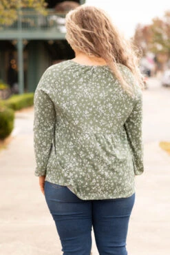 Forever And Always Tunic, Olive -Chic Soul Store ForeverAndAlwaysTunic Olive 4417