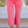 Forever Daydreaming Jeans, Coral -Chic Soul Store ForeverDaydreamingJeans Coral 2