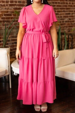 Forever In My Heart Dress, Pink 11 Forever In My Heart Dress, Pink -Chic Soul Store ForeverInMyHeartDress Pink 0702