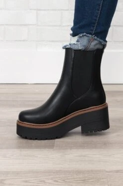 Forever In Your Eyes Boots, Black -Chic Soul Store ForeverInYourEyesBoots Black 9398