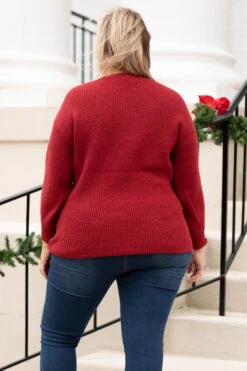 Free Yourself Tunic, Red -Chic Soul Store FreeYourselfTunic Red 7697